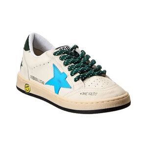 Golden Goose Ball Star Leather Sneaker, Purple